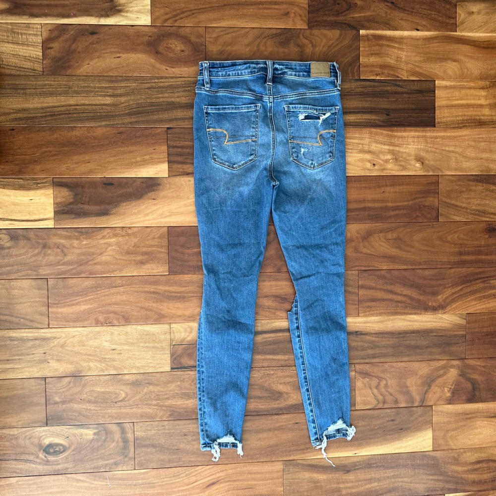American Eagle Outfitters Super Hi-Rise Jeggings size 8 - Picture 4 of 7